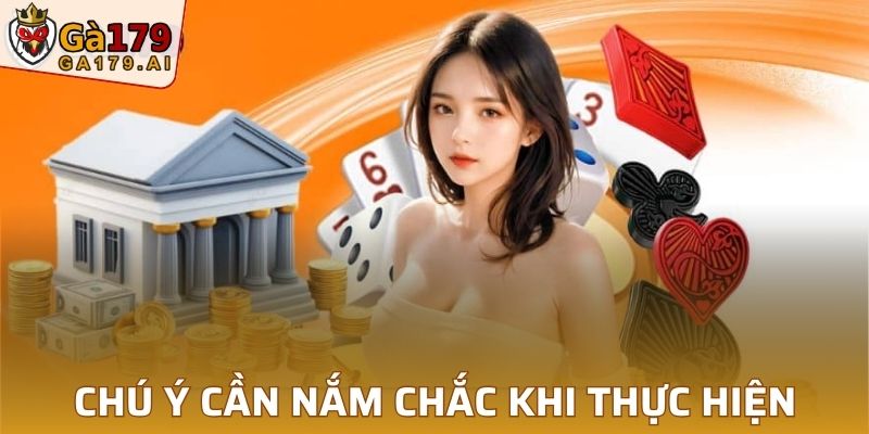 Chú ý cần nắm chắc trong tay khi thực hiện