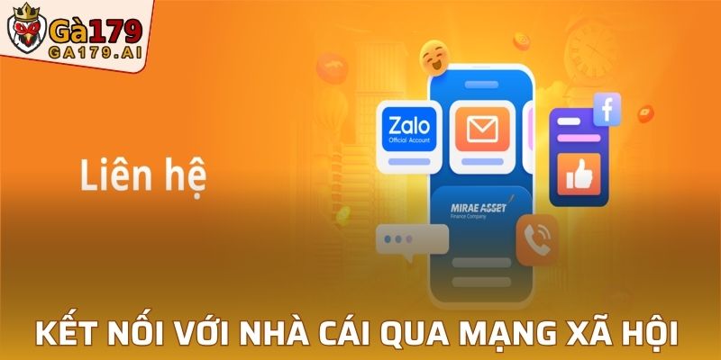 Kết nối với nhà cái qua mạng xã hội siêu nhanh, đơn giản