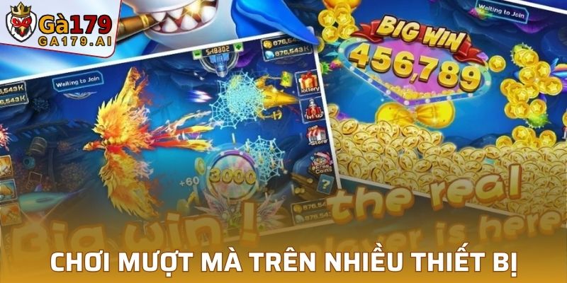 Trải nghiệm mượt mà trên bất kì thiết bị thông minh nào